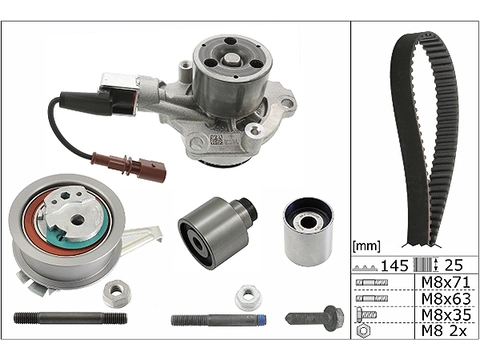 Bomba De Agua Kit Correa Distribución HONDA CR-V Al Mejor Precio