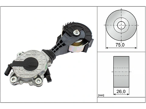 INA Belt Tensioner, V-ribbed belt 534 0425 10 INA Belt Tensioner, V-ribbed belt 534 0425 10