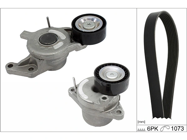 INA 529 0013 10 Poly-V Belt Drive Kit - 5-Rib, 1148mm Length, For Automotive & Machinery