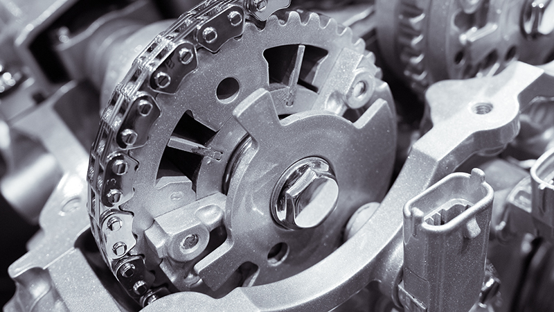 Main Engine Distribution Chain Entraînement de la distribution - Un portefeuille unique de composants ...